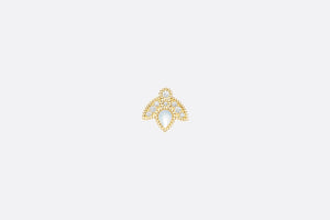 Rose Des Vents Earring • Yellow Gold, Diamonds and Mother-of-Pearl