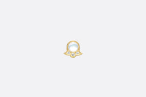 Rose Des Vents Earring • Yellow Gold, Diamonds and Mother-of-Pearl
