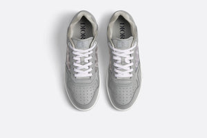 B27 Low-Top Sneaker • Dior Gray Smooth Calfskin and CD Diamond Canvas