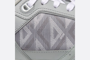 B27 Low-Top Sneaker • Dior Gray Smooth Calfskin and CD Diamond Canvas