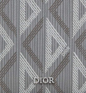 Vertical Wallet • Dior Gray CD Diamond Canvas