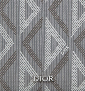 Vertical Wallet • Dior Gray CD Diamond Canvas