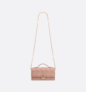 Miss Dior Mini Bag • Rose Des Vents Cannage Lambskin