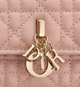Miss Dior Mini Bag • Rose Des Vents Cannage Lambskin