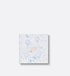 Newborn Gift Set • Ivory Cotton Jersey Printed with Sky Blue Toile de Jouy