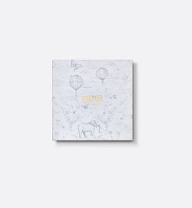 Newborn Gift Set • Ivory Cotton Jersey Printed with Light Gray Toile de Jouy