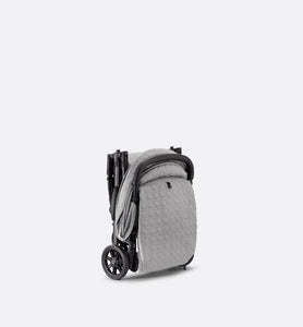 Stroller • Gray Water-Repellent Cannage Canvas