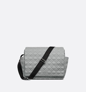 Changing Bag • Gray Macrocannage Technical Canvas