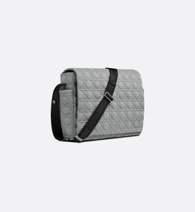Changing Bag • Gray Macrocannage Technical Canvas