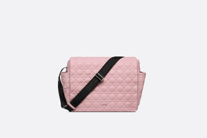 Changing Bag • Pale Pink Macrocannage Technical Canvas