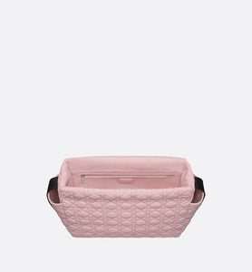 Changing Bag • Pale Pink Macrocannage Technical Canvas