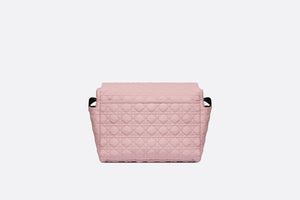 Changing Bag • Pale Pink Macrocannage Technical Canvas