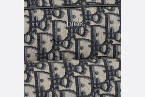 Dior Hit The Road Pet Carrier Bag • Beige and Black Dior Oblique Jacquard and Black Smooth Calfskin