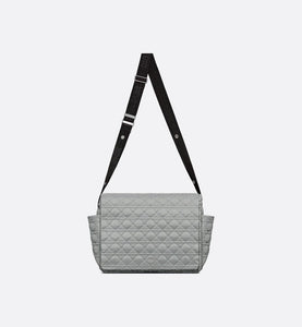 Changing Bag • Gray Macrocannage Technical Canvas