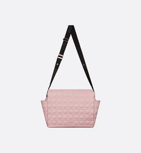 Changing Bag • Pale Pink Macrocannage Technical Canvas