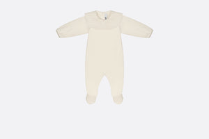 Newborn Gift Set • Ivory Jersey and Cotton Voile with Gold-Tone Cannage