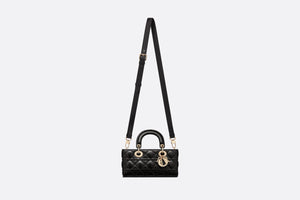 Small Lady D-Joy Bag • Black Cannage Lambskin