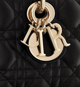 Small Lady D-Joy Bag • Black Cannage Lambskin