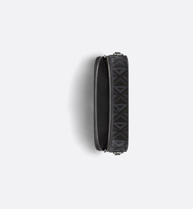 Safari Bag with Strap • Black CD Diamond Canvas