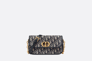 30 Montaigne Avenue Bag • Blue Dior Oblique Jacquard