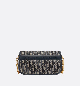30 Montaigne Avenue Bag • Blue Dior Oblique Jacquard