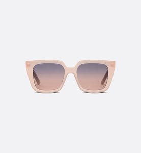 DiorMidnight S1I • Pink Matte Square Sunglasses