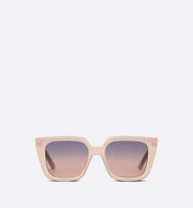 DiorMidnight S1I • Pink Matte Square Sunglasses