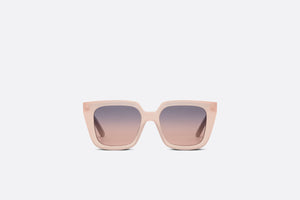 DiorMidnight S1I • Pink Matte Square Sunglasses