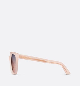 DiorMidnight S1I • Pink Matte Square Sunglasses