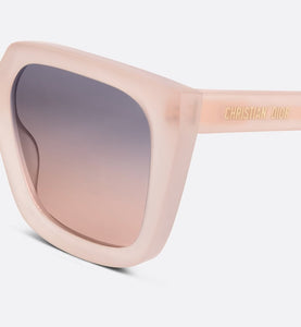 DiorMidnight S1I • Pink Matte Square Sunglasses