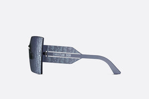 DiorClub M5U • Blue Dior Oblique Square Sunglasses