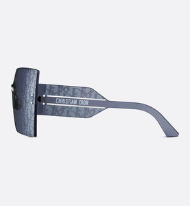 DiorClub M5U • Blue Dior Oblique Square Sunglasses