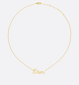 Dioramour Necklace • Yellow Gold and Diamond