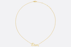 Dioramour Necklace • Yellow Gold and Diamond