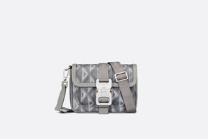 Dior Hit the Road Mini Bag • Dior Gray CD Diamond Canvas