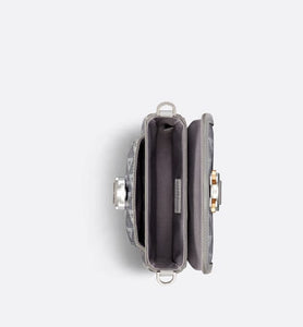 Dior Hit the Road Mini Bag • Dior Gray CD Diamond Canvas