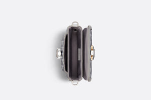 Dior Hit the Road Mini Bag • Dior Gray CD Diamond Canvas