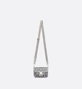 Dior Hit the Road Mini Bag • Dior Gray CD Diamond Canvas