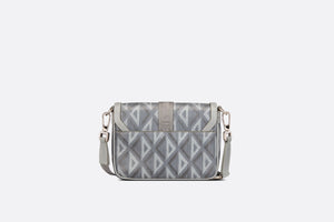 Dior Hit the Road Mini Bag • Dior Gray CD Diamond Canvas