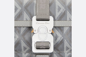 Dior Hit the Road Mini Bag • Dior Gray CD Diamond Canvas