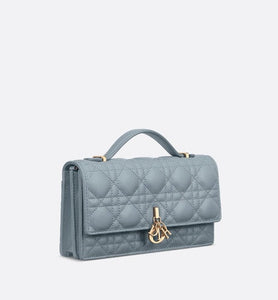 Miss Dior Mini Bag • Cloud Blue Cannage Lambskin
