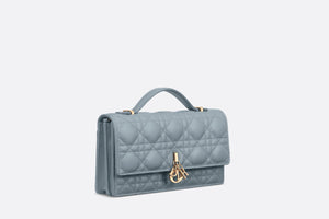 Miss Dior Mini Bag • Cloud Blue Cannage Lambskin