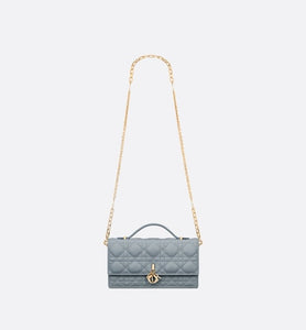 Miss Dior Mini Bag • Cloud Blue Cannage Lambskin