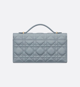 Miss Dior Mini Bag • Cloud Blue Cannage Lambskin