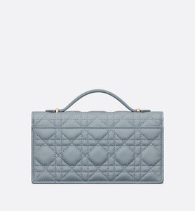 Miss Dior Mini Bag • Cloud Blue Cannage Lambskin