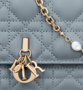 Miss Dior Mini Bag • Cloud Blue Cannage Lambskin