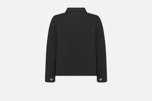 Cropped Jacket • Black Technical Mesh