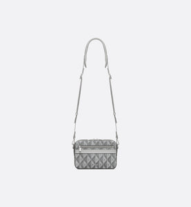 Safari Bag with Strap • Dior Gray CD Diamond Canvas