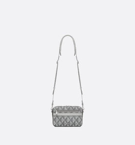 Safari Bag with Strap • Dior Gray CD Diamond Canvas