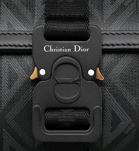 Dior Hit the Road Mini Bag • Black CD Diamond Canvas